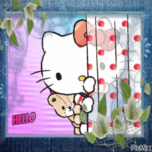 Hello kitty - Free animated GIF - PicMix